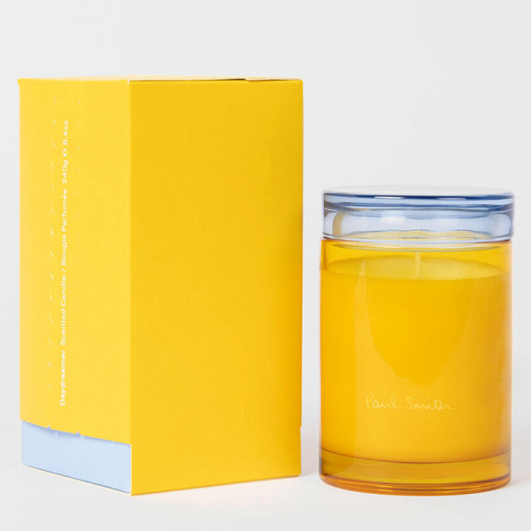 Paul Smith Scented Candle Daydreamer, 240gr, Glass +Lid yellow-blue, with gift box